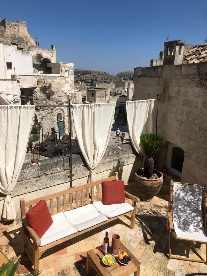 Casa Grotta Le Terrazze Apartment มาเตรา ภายนอก รูปภาพ